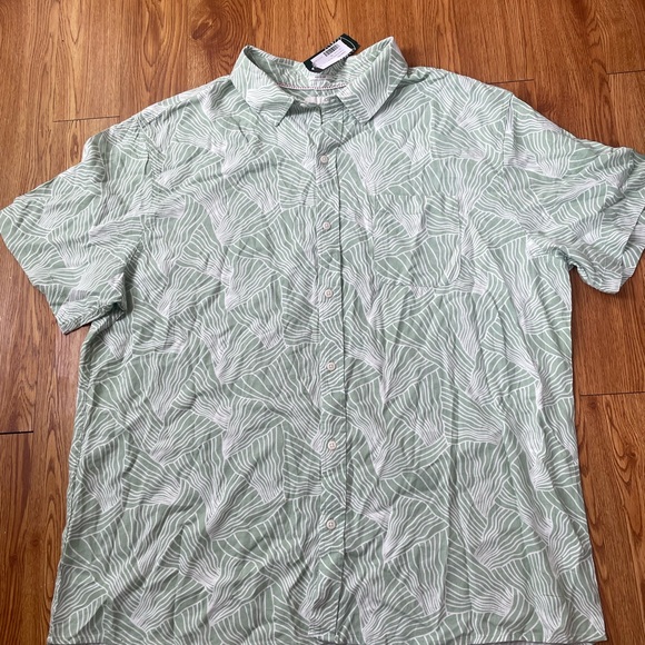 Hawker Rye Men's Green Patterned Shirt - Picture 5 of 10